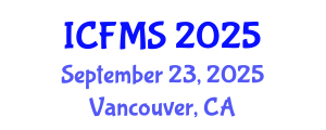 International Conference on Food Manufacturing and Safety (ICFMS) September 23, 2025 - Vancouver, Canada