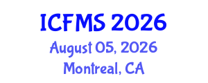 International Conference on Food Manufacturing and Safety (ICFMS) August 05, 2026 - Montreal, Canada