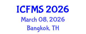 International Conference on Food Manufacturing and Safety (ICFMS) March 08, 2026 - Bangkok, Thailand