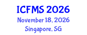 International Conference on Food Manufacturing and Safety (ICFMS) November 18, 2026 - Singapore, Singapore