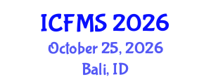 International Conference on Food Manufacturing and Safety (ICFMS) October 25, 2026 - Bali, Indonesia