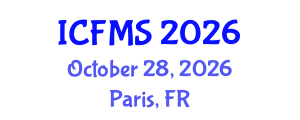 International Conference on Food Manufacturing and Safety (ICFMS) October 28, 2026 - Paris, France