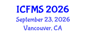 International Conference on Food Manufacturing and Safety (ICFMS) September 23, 2026 - Vancouver, Canada