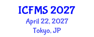 International Conference on Food Manufacturing and Safety (ICFMS) April 22, 2027 - Tokyo, Japan International Conference on Food Manufacturing and Safety (ICFMS) April 22, 2027 - Tokyo, Japan