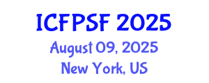 International Conference on Food Packaging and Safety of Food (ICFPSF) August 09, 2025 - New York, United States