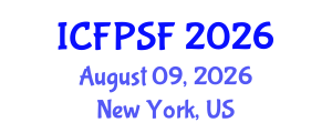 International Conference on Food Packaging and Safety of Food (ICFPSF) August 09, 2026 - New York, United States