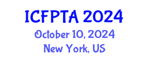 International Conference on Food Packaging Technologies and Applications (ICFPTA) October 10, 2024 - New York, United States