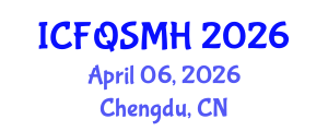 International Conference on Food Quality, Safety, Management and Hygiene (ICFQSMH) April 06, 2026 - Chengdu, China International Conference on Food Quality, Safety, Management and Hygiene (ICFQSMH) April 06, 2026 - Chengdu, China