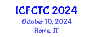 International Conference on Food Safety and Toxic Components (ICFCTC) October 10, 2024 - Rome, Italy