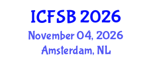 International Conference on Food Science and Biotechnology (ICFSB) November 04, 2026 - Amsterdam, Netherlands