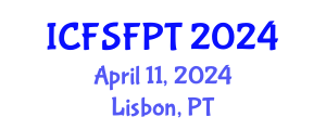 International Conference on Food Science and Food Processing Technology (ICFSFPT) April 11, 2024 - Lisbon, Portugal