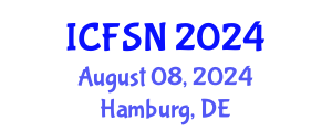 International Conference on Food Science and Nutrition (ICFSN) August 08, 2024 - Hamburg, Germany