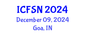 International Conference on Food Science and Nutrition (ICFSN) December 09, 2024 - Goa, India