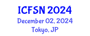 International Conference on Food Science and Nutrition (ICFSN) December 02, 2024 - Tokyo, Japan