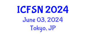 International Conference on Food Science and Nutrition (ICFSN) June 03, 2024 - Tokyo, Japan