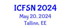International Conference on Food Science and Nutrition (ICFSN) May 20, 2024 - Tallinn, Estonia