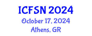 International Conference on Food Science and Nutrition (ICFSN) October 17, 2024 - Athens, Greece