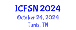 International Conference on Food Science and Nutrition (ICFSN) October 24, 2024 - Tunis, Tunisia