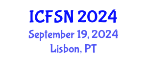 International Conference on Food Science and Nutrition (ICFSN) September 19, 2024 - Lisbon, Portugal