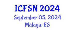 International Conference on Food Science and Nutrition (ICFSN) September 05, 2024 - Málaga, Spain