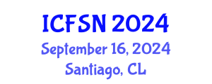 International Conference on Food Science and Nutrition (ICFSN) September 16, 2024 - Santiago, Chile