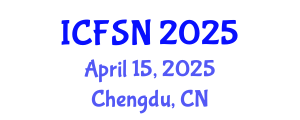 International Conference on Food Science and Nutrition (ICFSN) April 15, 2025 - Chengdu, China