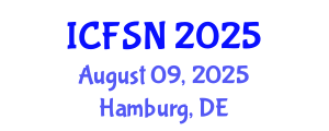 International Conference on Food Science and Nutrition (ICFSN) August 09, 2025 - Hamburg, Germany