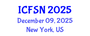 International Conference on Food Science and Nutrition (ICFSN) December 09, 2025 - New York, United States