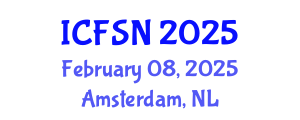 International Conference on Food Science and Nutrition (ICFSN) February 08, 2025 - Amsterdam, Netherlands