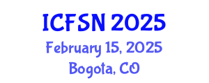 International Conference on Food Science and Nutrition (ICFSN) February 15, 2025 - Bogota, Colombia