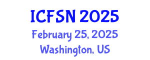 International Conference on Food Science and Nutrition (ICFSN) February 25, 2025 - Washington, United States