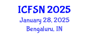 International Conference on Food Science and Nutrition (ICFSN) January 28, 2025 - Bengaluru, India