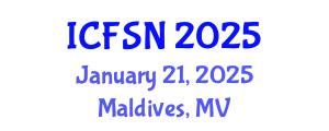 International Conference on Food Science and Nutrition (ICFSN) January 21, 2025 - Maldives, Maldives