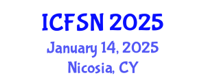 International Conference on Food Science and Nutrition (ICFSN) January 14, 2025 - Nicosia, Cyprus