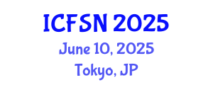 International Conference on Food Science and Nutrition (ICFSN) June 10, 2025 - Tokyo, Japan