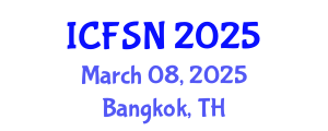 International Conference on Food Science and Nutrition (ICFSN) March 08, 2025 - Bangkok, Thailand