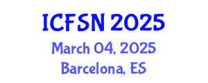 International Conference on Food Science and Nutrition (ICFSN) March 04, 2025 - Barcelona, Spain