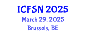 International Conference on Food Science and Nutrition (ICFSN) March 29, 2025 - Brussels, Belgium
