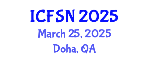 International Conference on Food Science and Nutrition (ICFSN) March 25, 2025 - Doha, Qatar