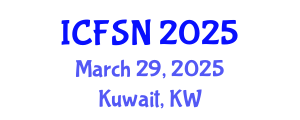 International Conference on Food Science and Nutrition (ICFSN) March 29, 2025 - Kuwait, Kuwait