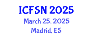 International Conference on Food Science and Nutrition (ICFSN) March 25, 2025 - Madrid, Spain