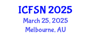International Conference on Food Science and Nutrition (ICFSN) March 25, 2025 - Melbourne, Australia