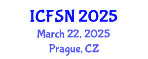 International Conference on Food Science and Nutrition (ICFSN) March 22, 2025 - Prague, Czechia