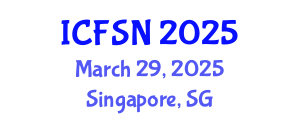 International Conference on Food Science and Nutrition (ICFSN) March 29, 2025 - Singapore, Singapore