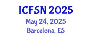 International Conference on Food Science and Nutrition (ICFSN) May 24, 2025 - Barcelona, Spain