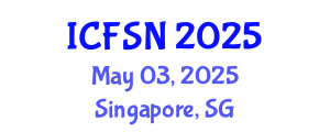 International Conference on Food Science and Nutrition (ICFSN) May 03, 2025 - Singapore, Singapore