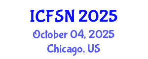 International Conference on Food Science and Nutrition (ICFSN) October 04, 2025 - Chicago, United States