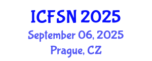 International Conference on Food Science and Nutrition (ICFSN) September 06, 2025 - Prague, Czechia