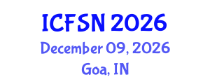 International Conference on Food Science and Nutrition (ICFSN) December 09, 2026 - Goa, India International Conference on Food Science and Nutrition (ICFSN) December 09, 2026 - Goa, India