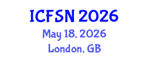 International Conference on Food Science and Nutrition (ICFSN) May 18, 2026 - London, United Kingdom